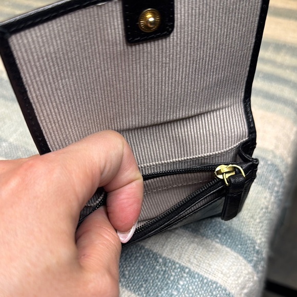 Margot Black Card Holder Leather Accessory - Picture 5 of 7